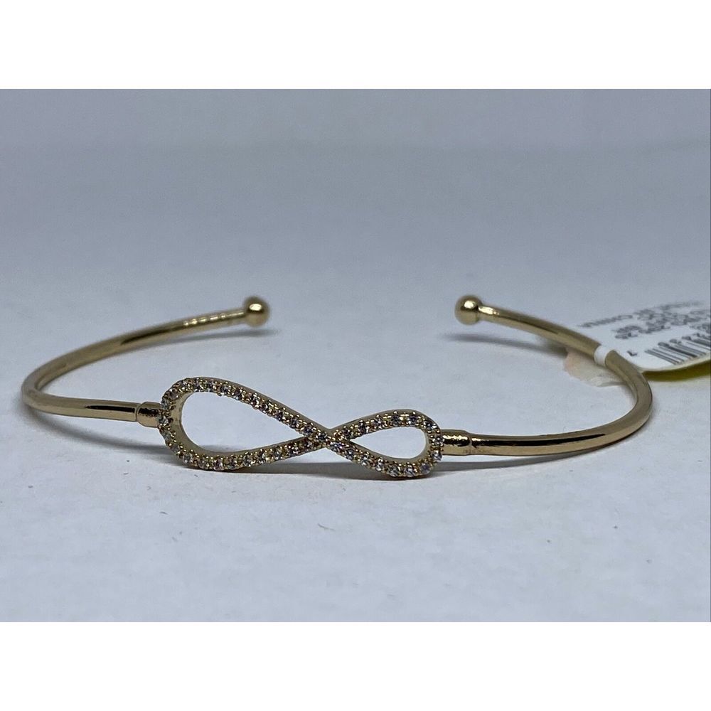 Charter Club Pavé Infinity Cuff Bracelet MSRP $29.50 CP499